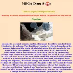 MEGA Drug Store | cocaine | weed | mdma | shroom | heroin | meth